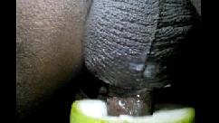 Desi boy sex with bottle gourd feeling awesome